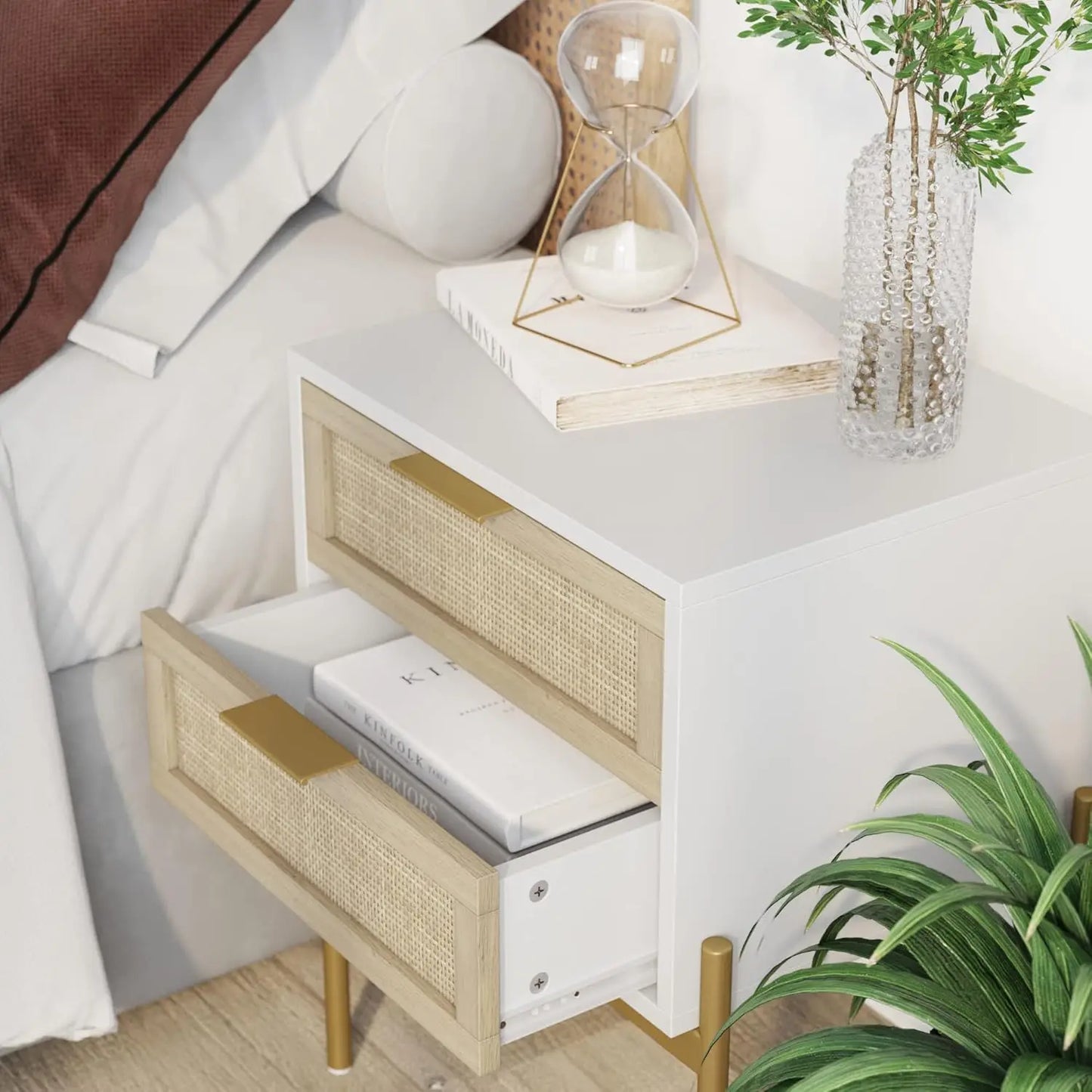 Accent Bedside Side Table