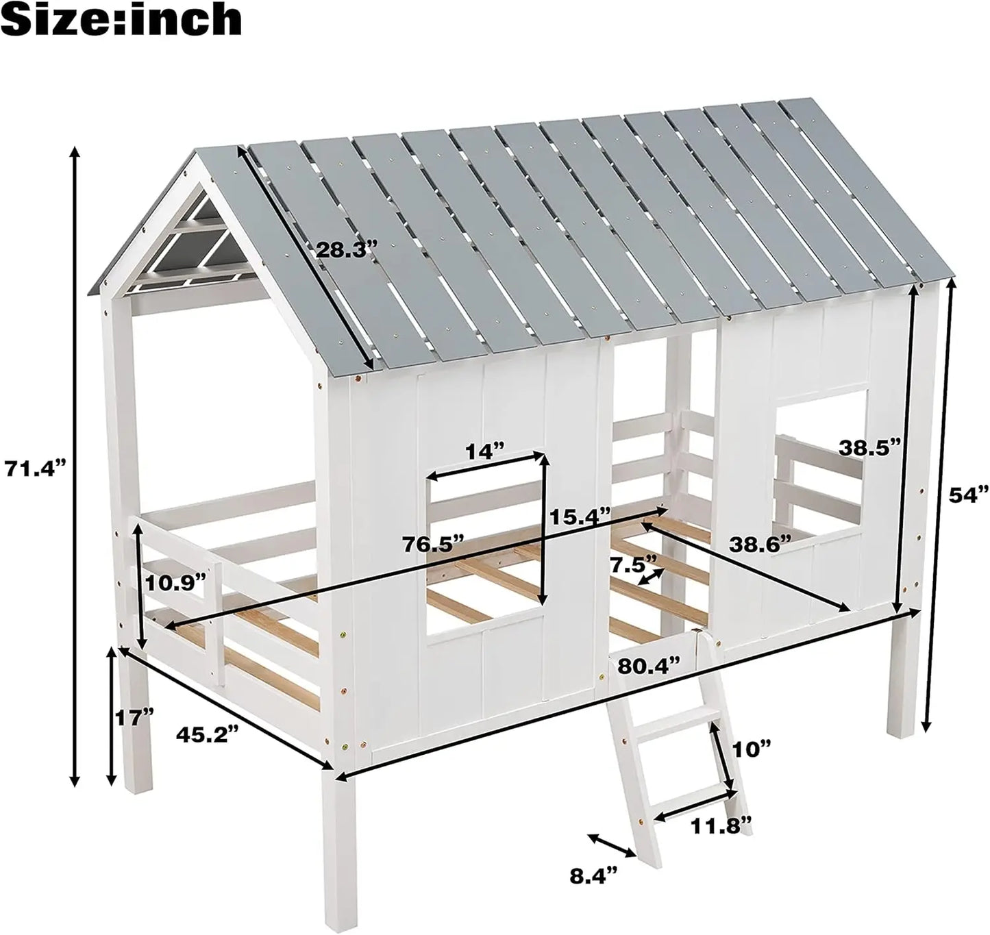 The SOFTSEA Loft Bed